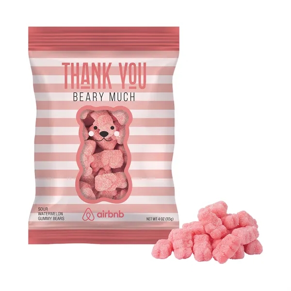 4 oz. Full Color Digibag™ Sour Watermelon Bears