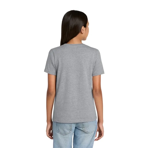 BELLA+CANVAS Youth Heather CVC Tee