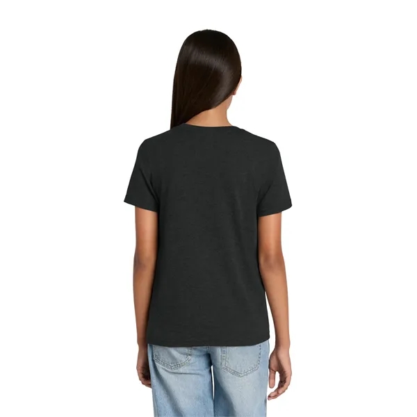 BELLA+CANVAS Youth Heather CVC Tee
