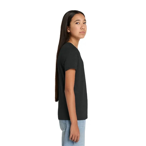 BELLA+CANVAS Youth Heather CVC Tee
