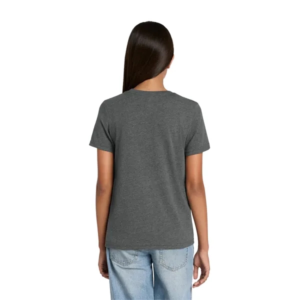 BELLA+CANVAS Youth Heather CVC Tee