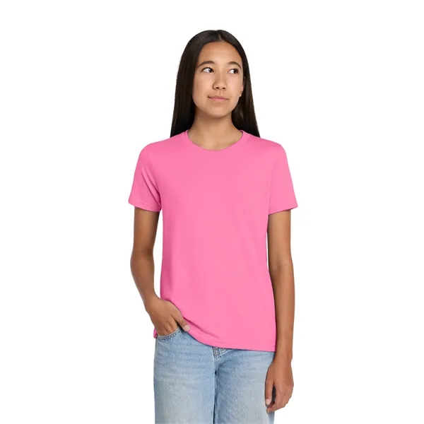 BELLA+CANVAS Youth Heather CVC Tee