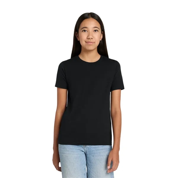 BELLA+CANVAS Youth Heather CVC Tee