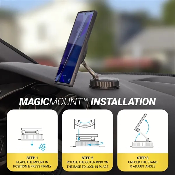 Scosche® MagicMount™ MS 5-IN-1 Magnetic Phone Mount