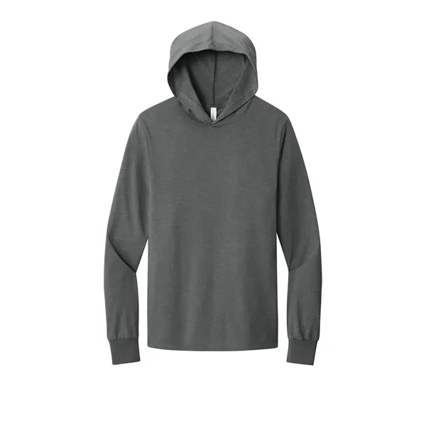 BELLA+CANVAS Unisex Jersey Long Sleeve Hoodie.