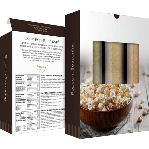 Popcorn Seasoning Spice Set - TRIO Pak