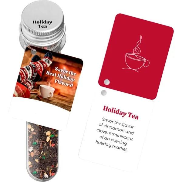 Custom Hot Tea Tube with Booklet