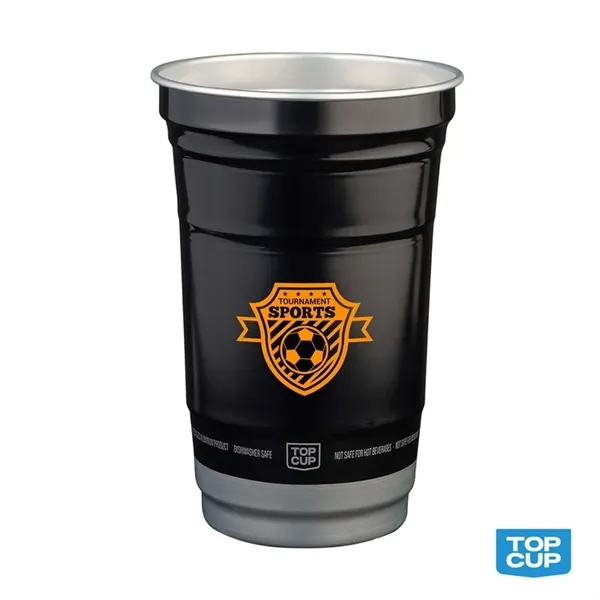 Custom Top Cup™ 20 oz. Recycled Aluminum Stadium Cup