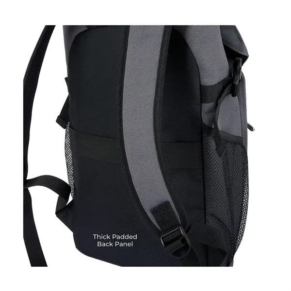 Custom Kieran Polycanvas Laptop Backpack