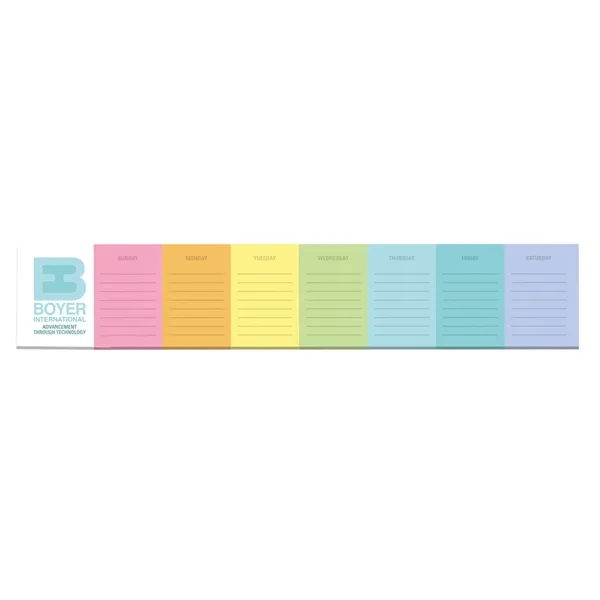 Souvenir® Sticky Note™ 12" X 2" Pad, 25 sheet
