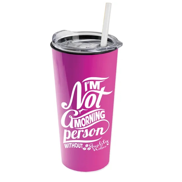 Garyline® Roadmaster Travel Tumbler with Slider Lid and S...