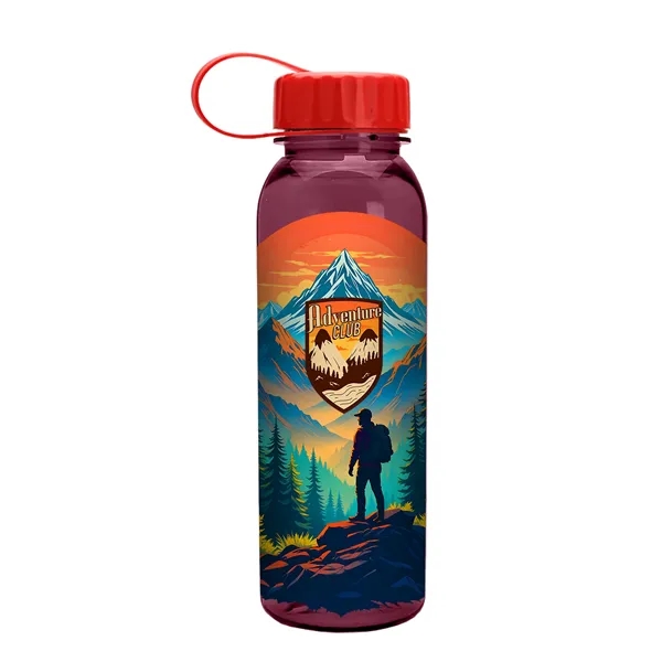 Garyline® Outdoorsman Tritan® Bottle with Tethered Lid - ...