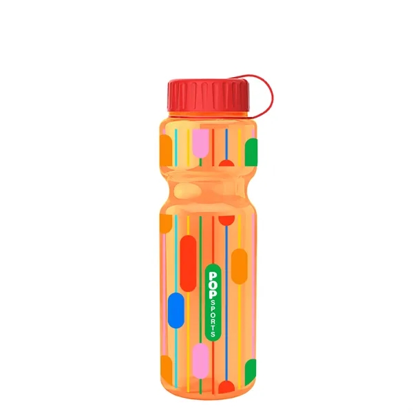 Garyline® Champ Bottle with Tethered Lid - 28 oz.