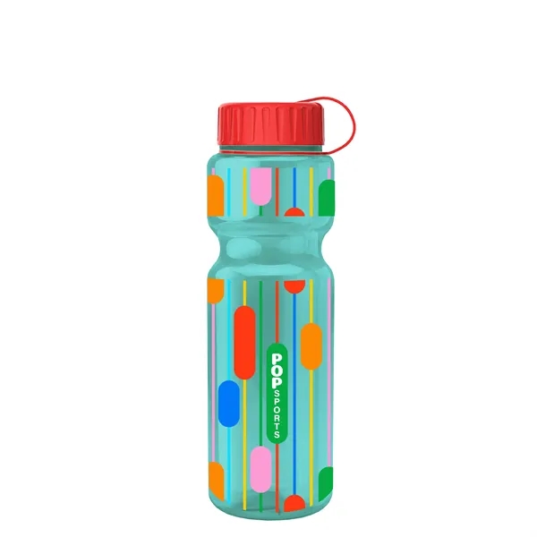 Garyline® Champ Bottle with Tethered Lid - 28 oz.