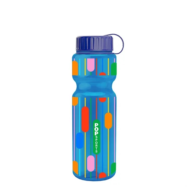 Garyline® Champ Bottle with Tethered Lid - 28 oz.
