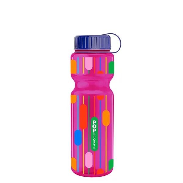 Garyline® Champ Bottle with Tethered Lid - 28 oz.