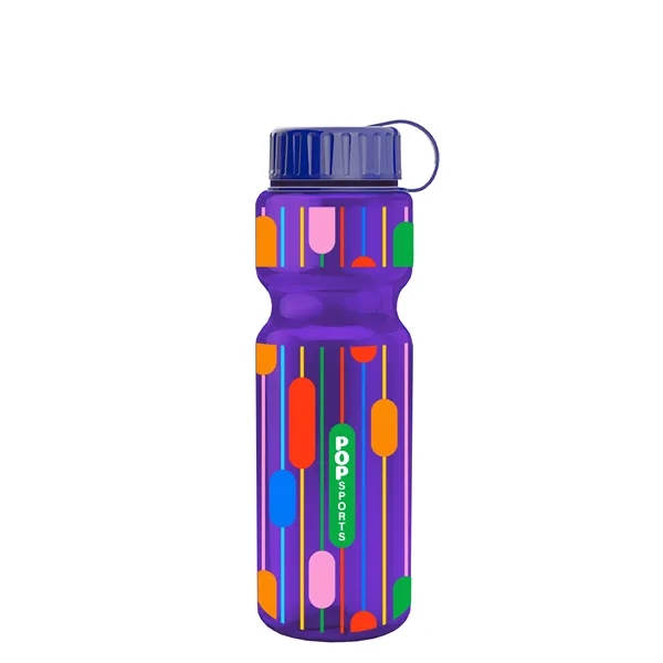 Garyline® Champ Bottle with Tethered Lid - 28 oz.