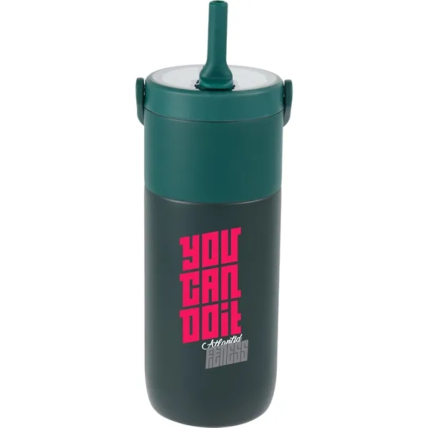 ROOTS Ceramic Lined Travel Tumbler w/ Straw 20oz