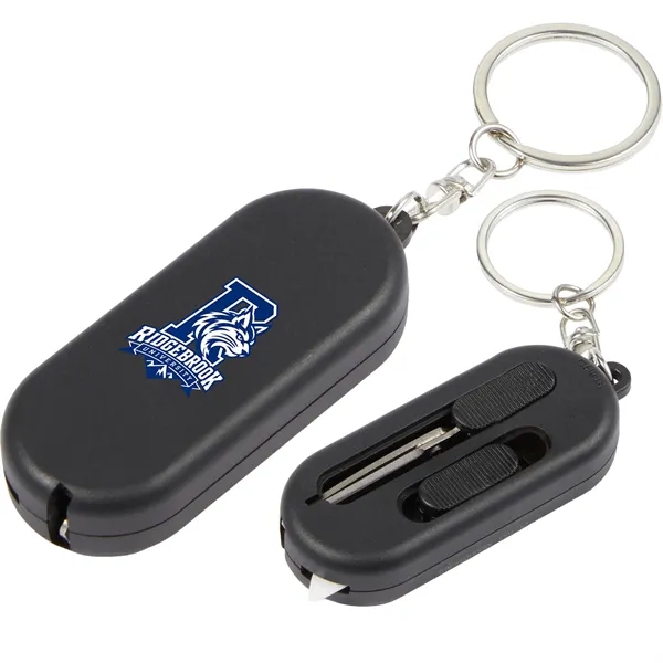 Custom Compact Box Cutter with Scissors