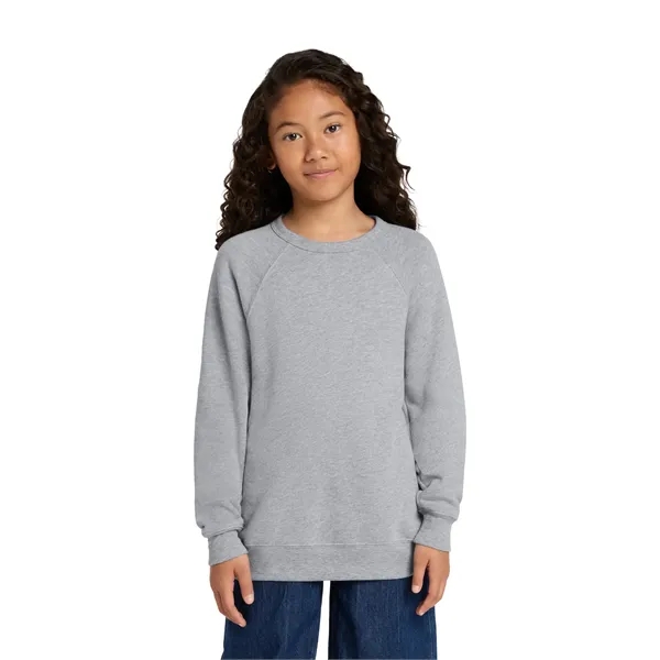 BELLA+CANVAS Youth Sponge Fleece Raglan Sweatshirt