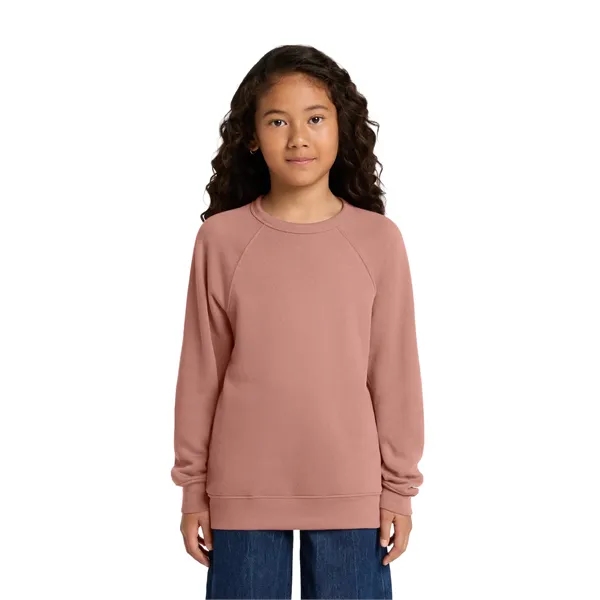 BELLA+CANVAS Youth Sponge Fleece Raglan Sweatshirt