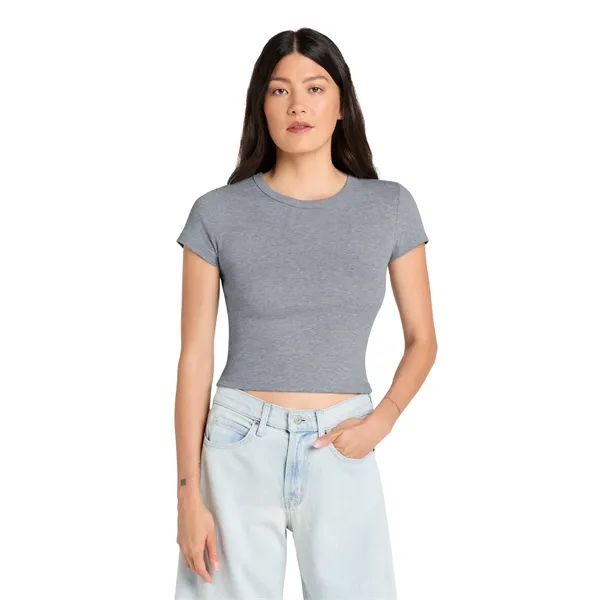 BELLA+CANVAS Women's Micro Rib Baby Tee