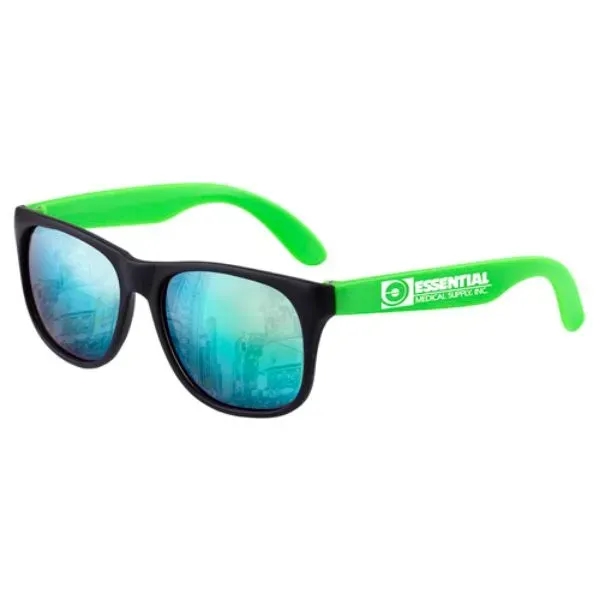Newport Tint Colored Mirror Sunglasses Overseas