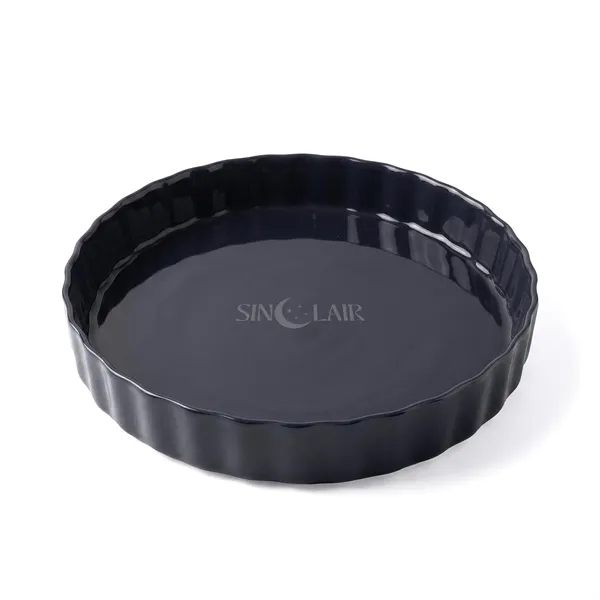 Sinclair Stoneware Pie Dish