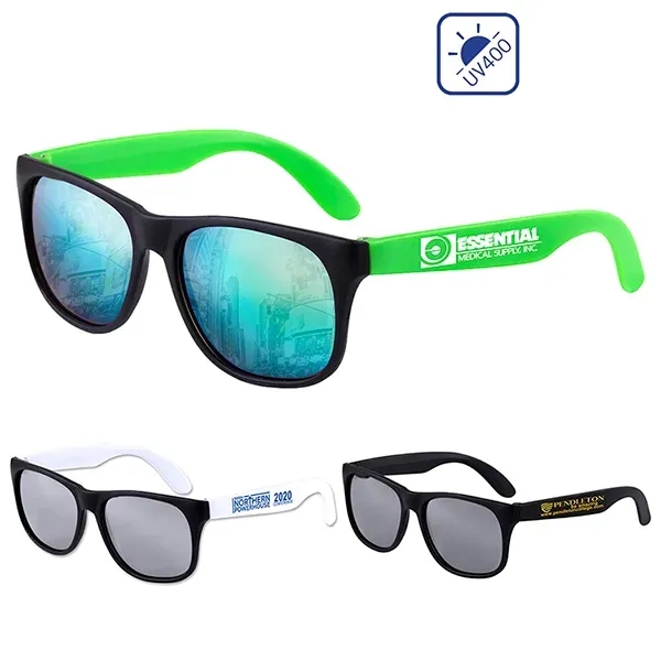 Newport Colored Mirror Tint Sunglasses