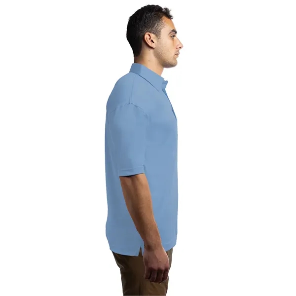 Mens Bonded Collar Dress Polo