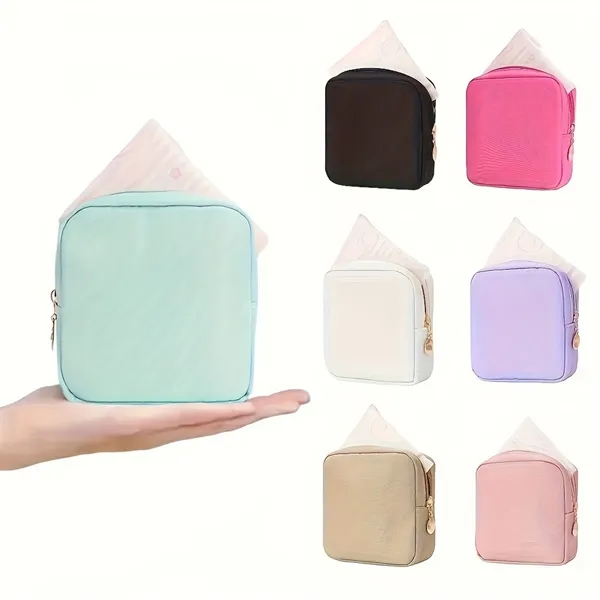 Custom Lipstick Tampon Earbud Travel Pouch