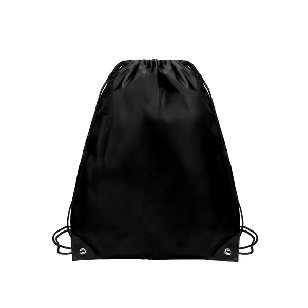 13.4"x16.5" Polyester Sports Drawstring Backpack Cinch Bag
