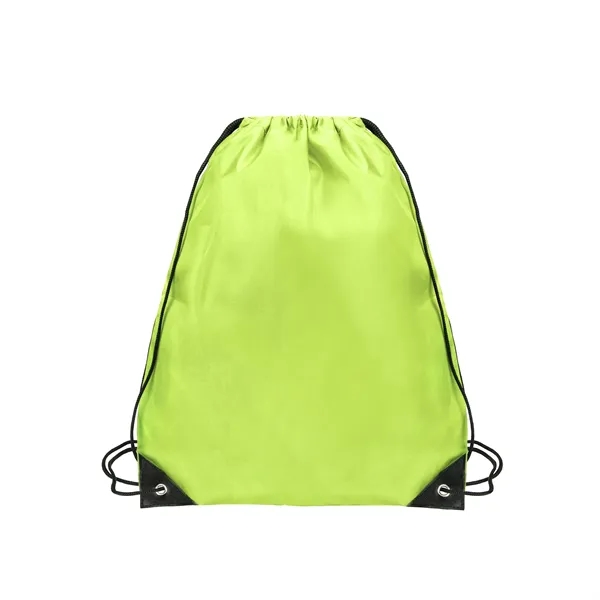 13.4"x16.5" Polyester Sports Drawstring Backpack Cinch Bag