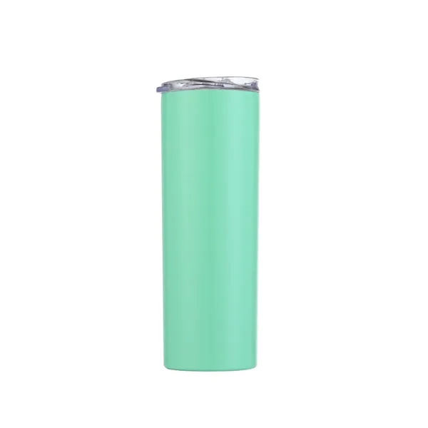 20 Oz Stainless Steel Insulated Skinny Tumbler W/ Slid Lid