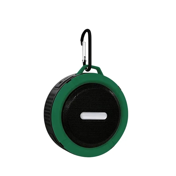 Small Wireless Bluetooth Speaker W/ Carabiner & Suction Cup