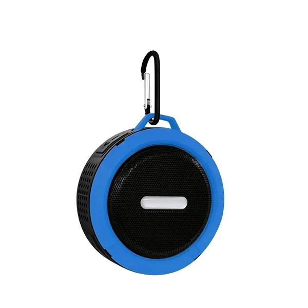 Small Wireless Bluetooth Speaker W/ Carabiner & Suction Cup