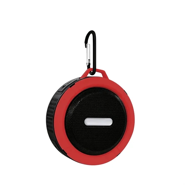 Small Wireless Bluetooth Speaker W/ Carabiner & Suction Cup