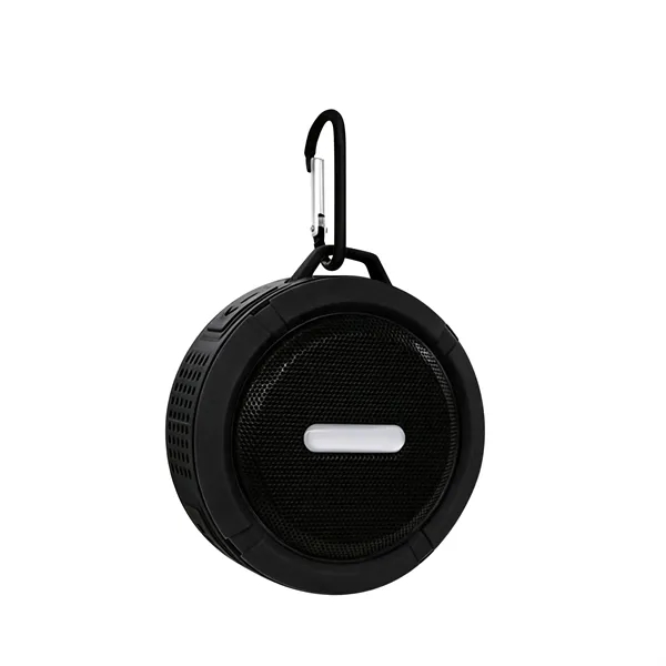 Small Wireless Bluetooth Speaker W/ Carabiner & Suction Cup