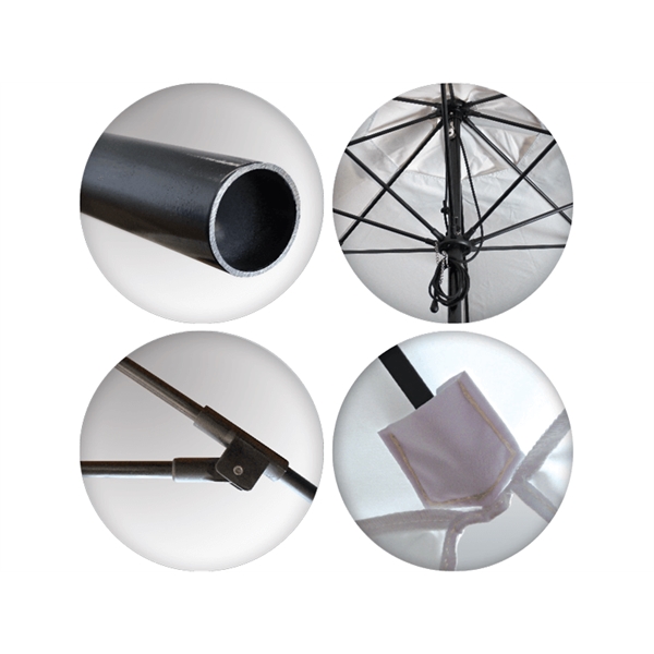 Casablanca Market Square Umbrella - 6.5' x 6.5' / 4 Panels - Casablanca Market Square Umbrella - 6.5' x 6.5' / 4 Panels - Image 1 of 1