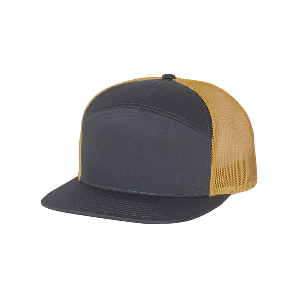 Richardson Seven-Panel Trucker Cap - Richardson Seven-Panel Trucker Cap - Image 27 of 44