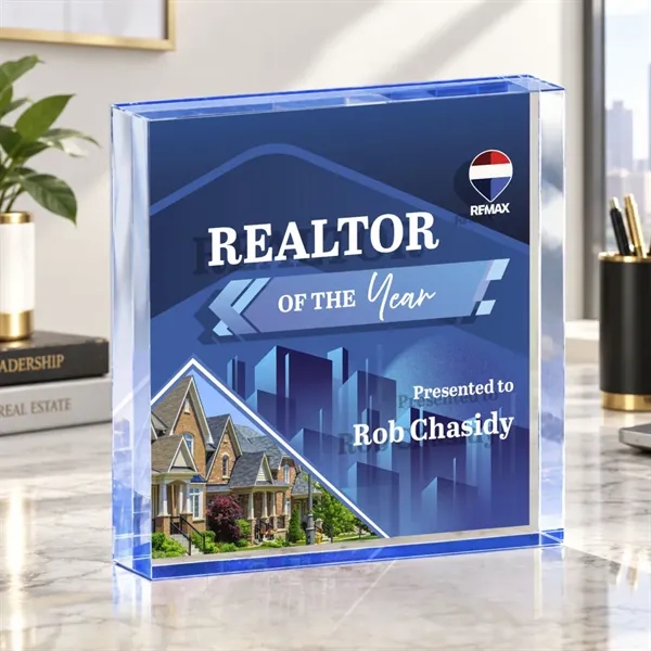 Laval VividPrint™ Double Sided Award - Blue