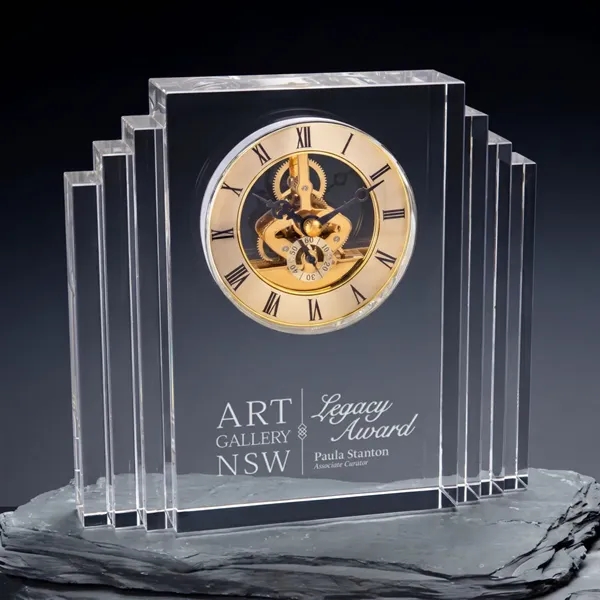 Mantel Clock - Gold