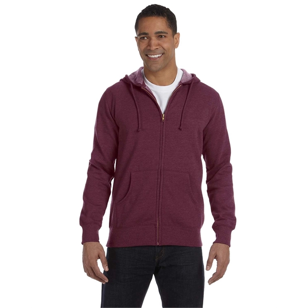 econscious Unisex Heathered Full-Zip Hooded Sweatshirt - econscious Unisex Heathered Full-Zip Hooded Sweatshirt - Image 9 of 23