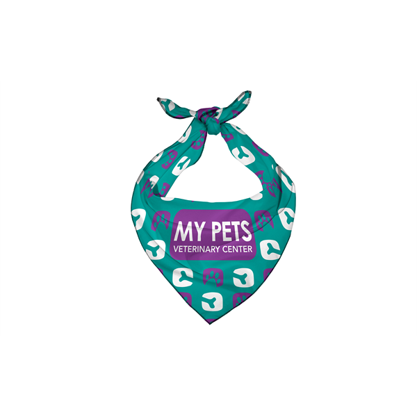 Full-Color Dog Bandana - Full-Color Dog Bandana - Image 5 of 7