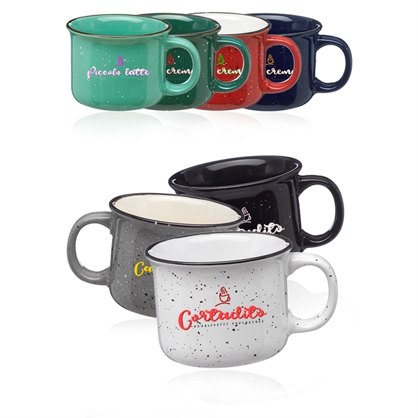 8 oz. Bijou Ceramic Campfire Coffee Mug - 8 oz. Bijou Ceramic Campfire Coffee Mug - Image 0 of 12