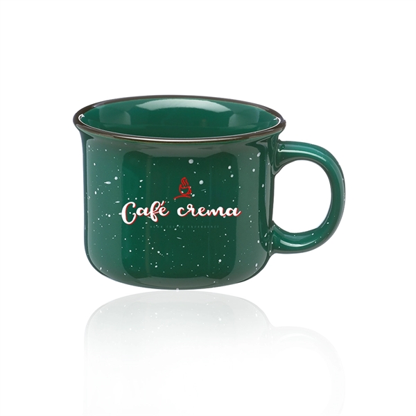 8 oz. Bijou Ceramic Campfire Coffee Mug - 8 oz. Bijou Ceramic Campfire Coffee Mug - Image 4 of 12