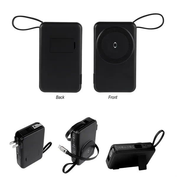 Custom 10,000 mAh 5-In-1 Universal Charger & Power Bank 2.0
