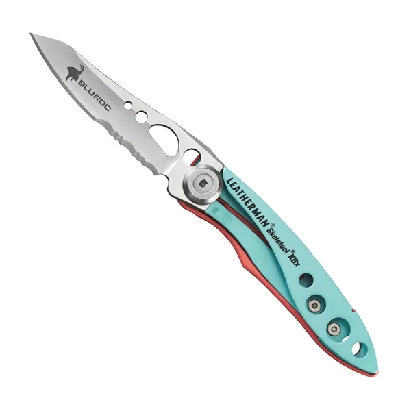 LEATHERMAN® SKELETOOL KBX SERRATTED POCKET KNIFE