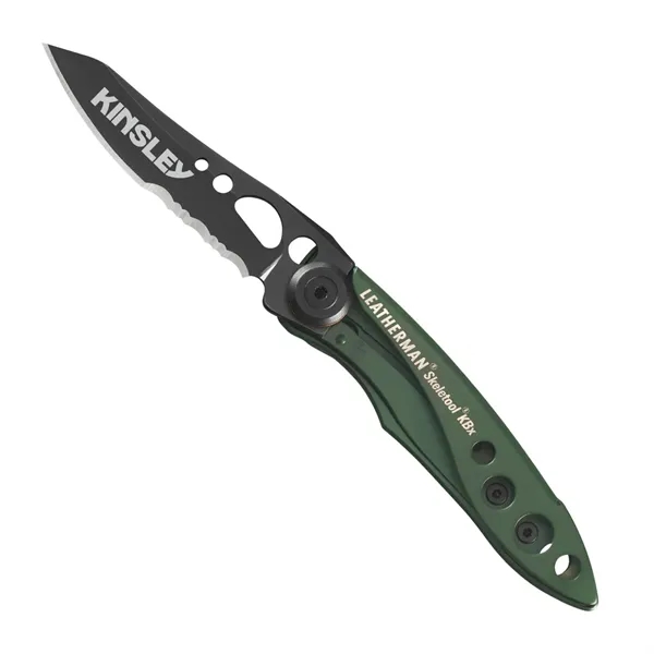 LEATHERMAN® SKELETOOL KBX SERRATTED POCKET KNIFE
