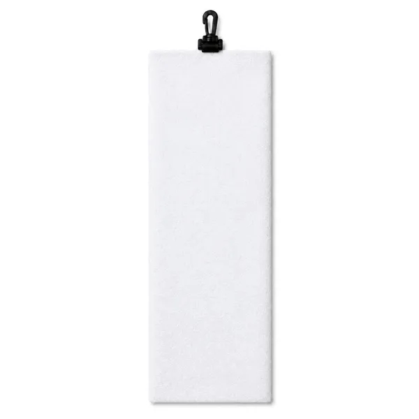 Suede Shammy Golf Towel 6x15, Trifold Swivel Hook, Blank